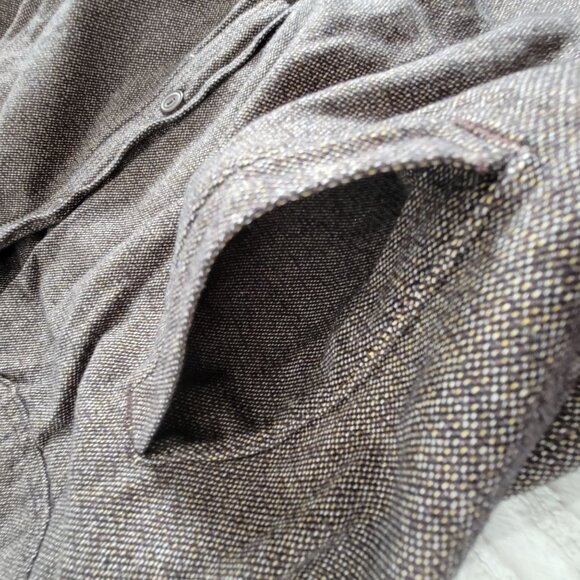 Grayers Outdoor Garments Cold Weather Rated Mens Brown Cotton Shirt Jacket Large - Picture 7 of 8